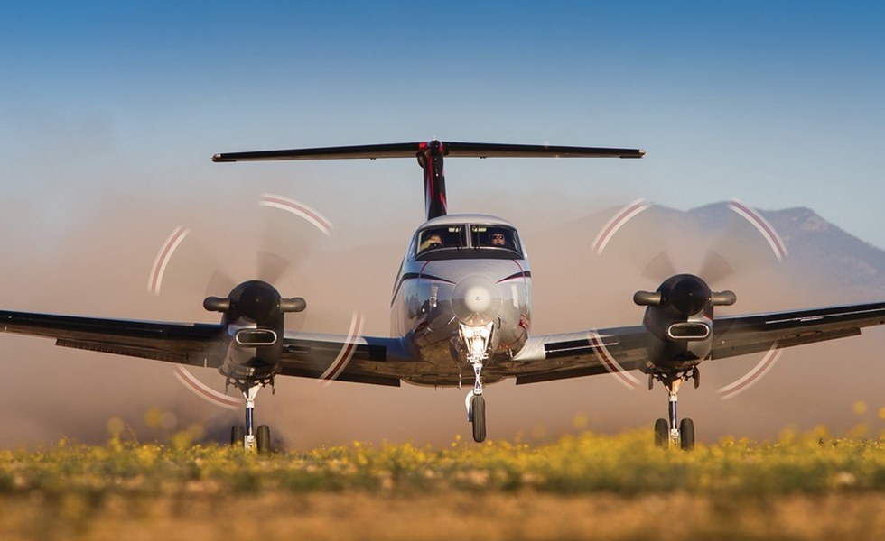 King Air 350 aircraft